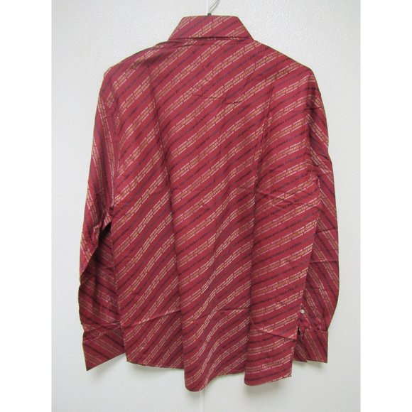 NBA Cleveland Cavaliers Size XL Button Up Dress Shirt Red by Headmaster Desiger - Picture 2 of 4